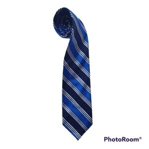 Talbots Men's Striped Silk Tie